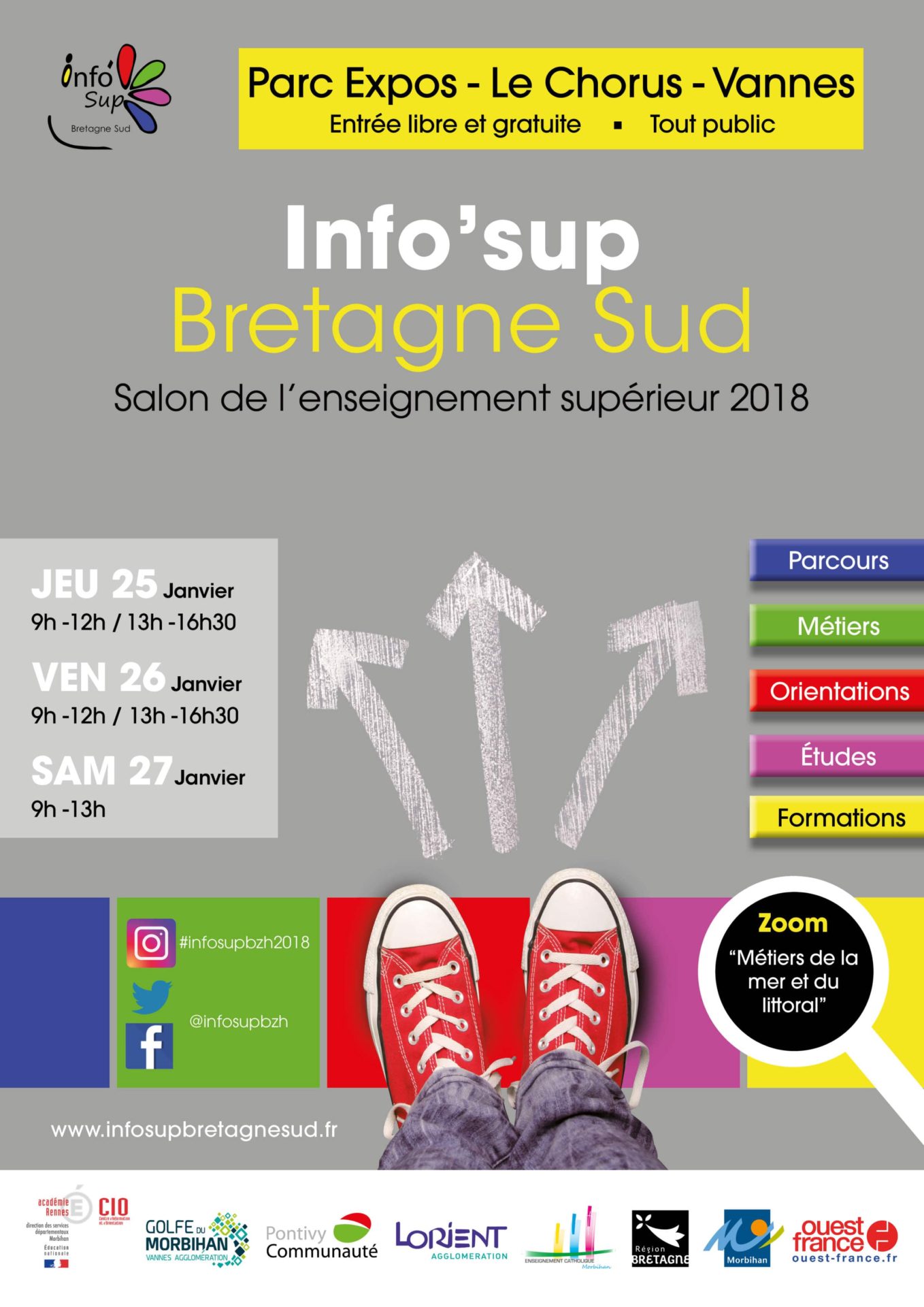 Affiche InfoSup 2018 - Sainte Anne Brest